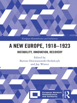 cover image of A New Europe, 1918-1923